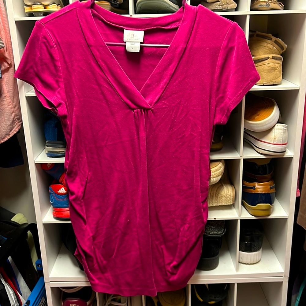 M Short Sleeve Maternity Shirt